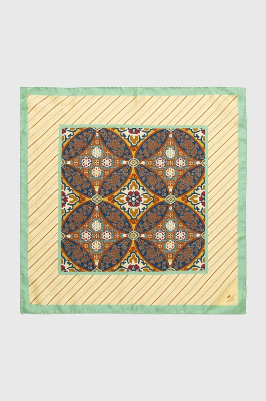 Akcesoria Weekend Max Mara apaszka jedwabna 2415541134600 brązowy