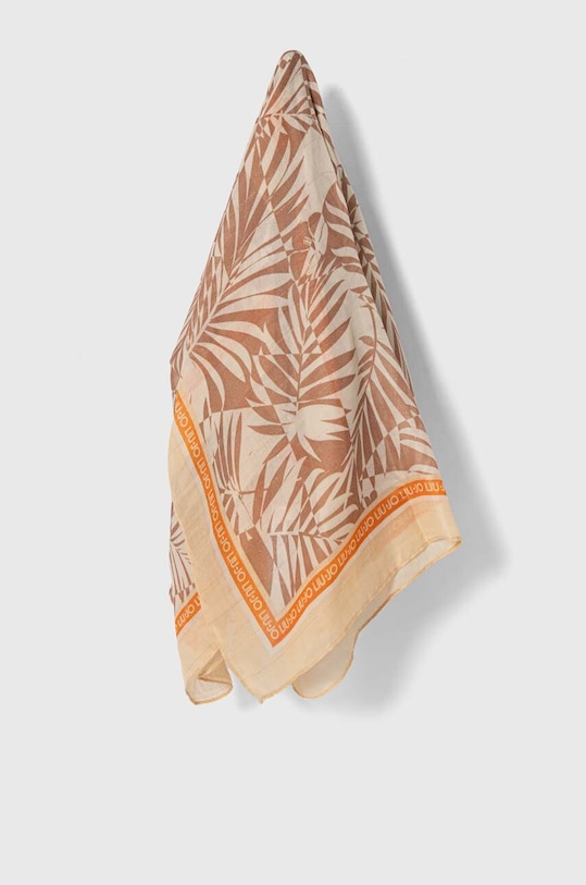 Liu Jo chusta tkanina beżowy 2A4046.T0300