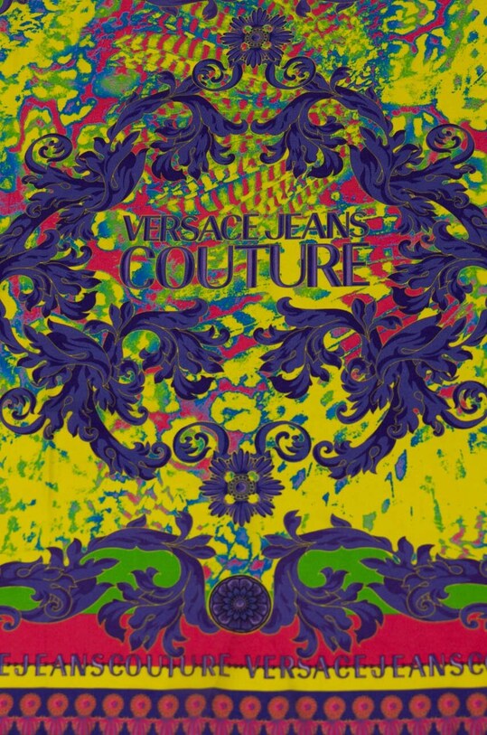 Accessori Versace Jeans Couture foulard in seta 76HA7H01.ZG260 multicolore