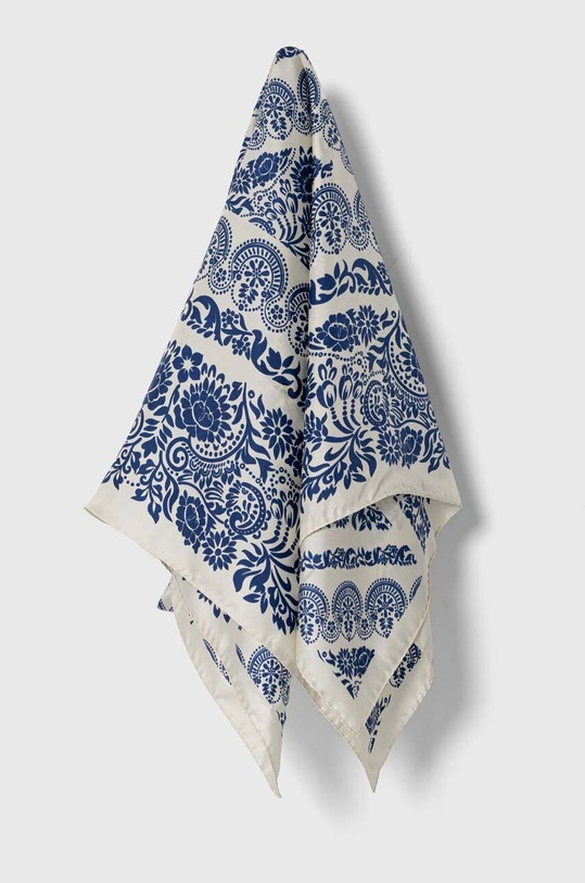 Weekend Max Mara foulard in seta tessuto beige 2415541065600