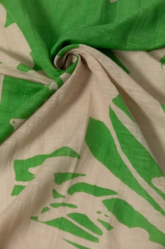 Accesorii Marc O'Polo șal de in 402803402177 verde