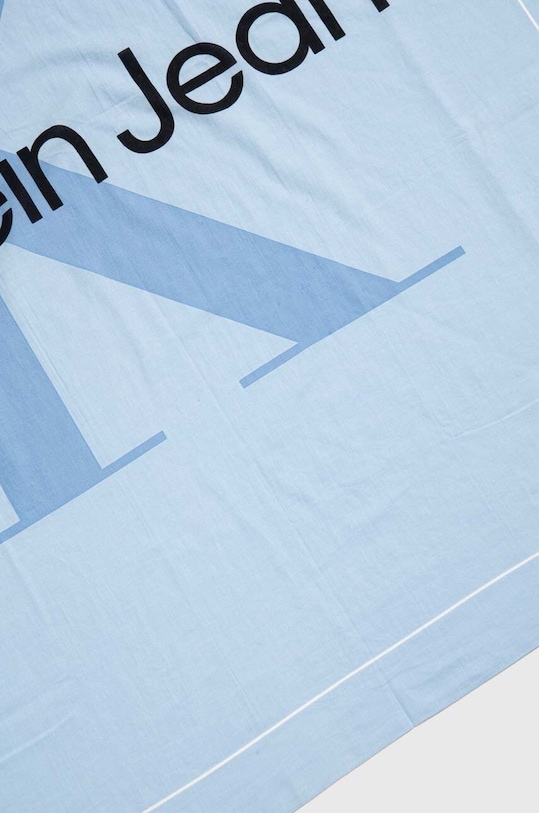 Calvin Klein Jeans chusta bawełniana K60K611981 niebieski SS24