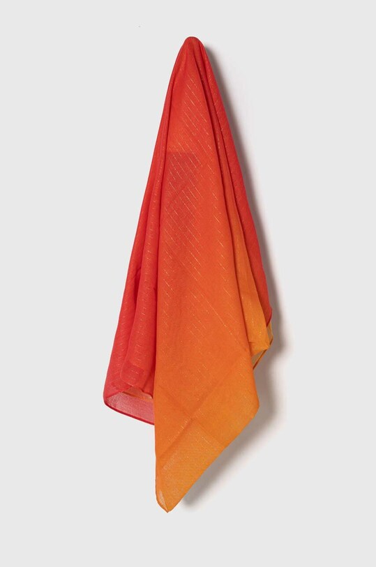 Šála Morgan 5SUNSET látka oranžová 5SUNSET.ORANGE