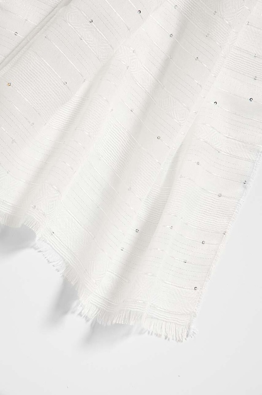 Шарф Morgan 5MOTIF 5MOTIF.BLANC білий SS24