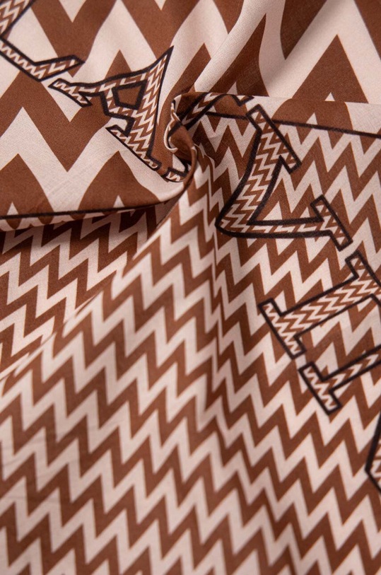 Akcesoria Lanvin apaszka bawełniana 6L4545.SR551 różowy