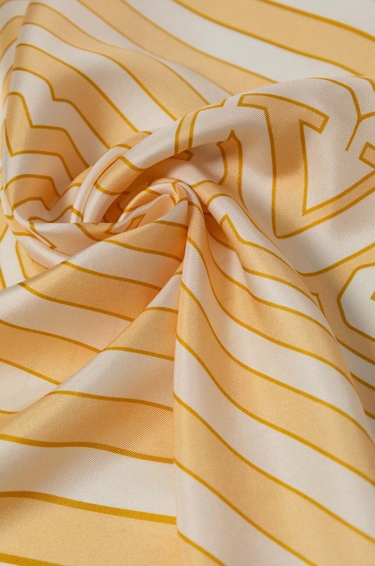 Akcesoria Lanvin chusta jedwabna 6L9090.SR554 żółty