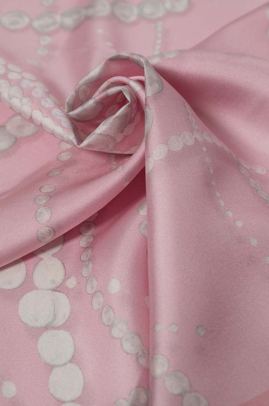 Akcesoria Lanvin apaszka jedwabna 6L9090.SR556 różowy