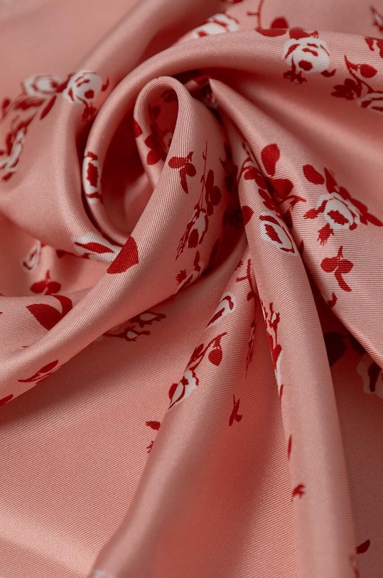 Akcesoria Lanvin chusta jedwabna 6L9090.SR557 różowy