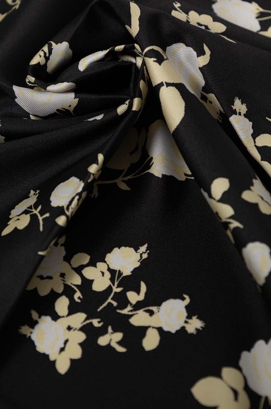 Akcesoria Lanvin chusta jedwabna 6L9090.SR557 czarny