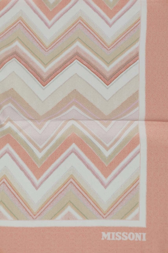 Hedvábný kapesníček Missoni FO41TWD9645 oranžová SS24