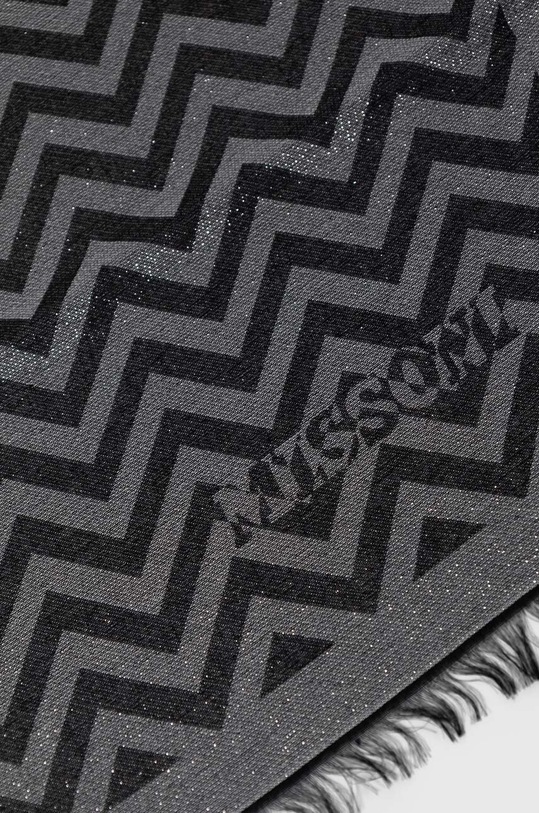 Μεγάλο κασκόλ Missoni SAXRVMD9532 γκρί SS24