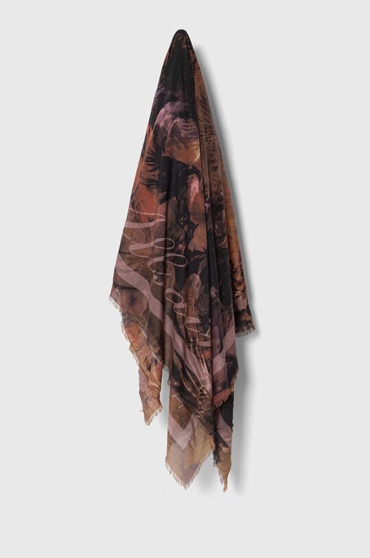 AllSaints chusta tkanina multicolor 29AS101460