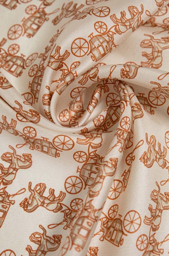 Coach chusta jedwabna multicolor 29CH153