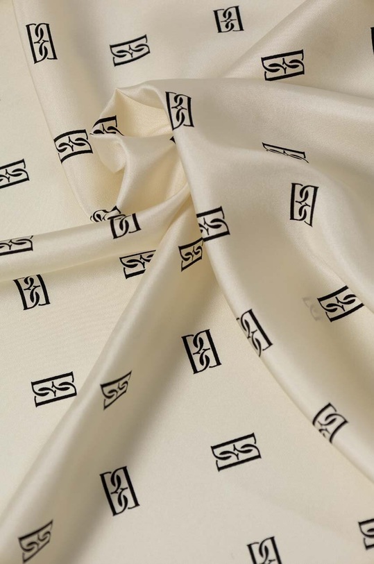 Doplnky Hodvábna šatka By Malene Birger Q70130016 béžová