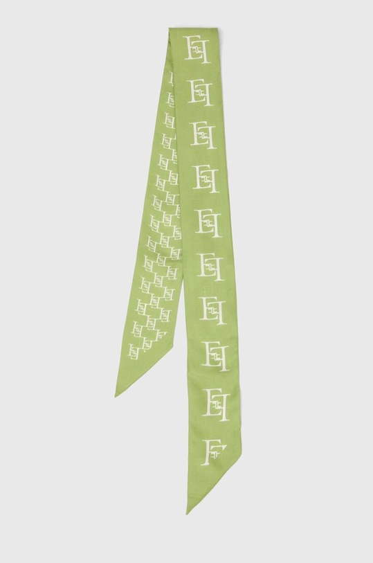 Accessori Elisabetta Franchi foulard in seta FO03L41E1 verde