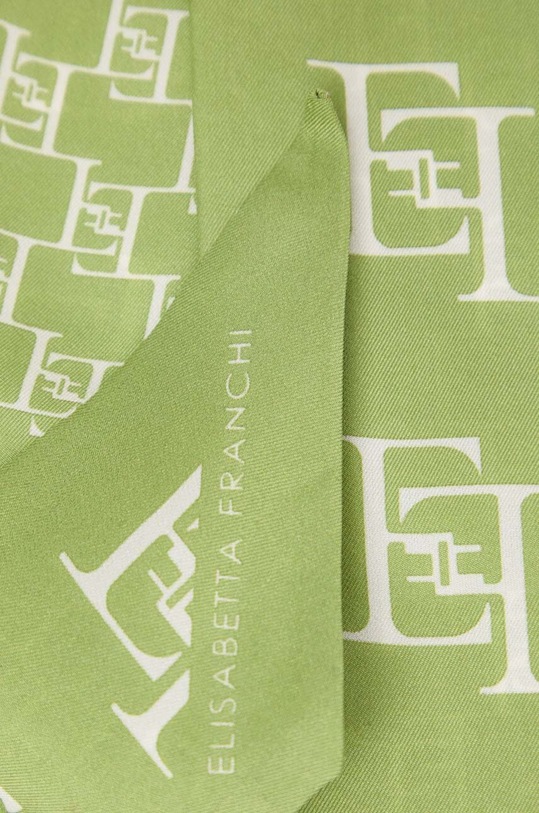 Elisabetta Franchi foulard in seta FO03L41E1 verde