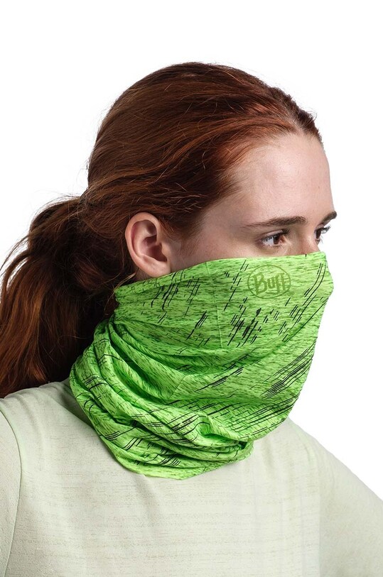 Buff fular împletit Reflective 122016.801 verde