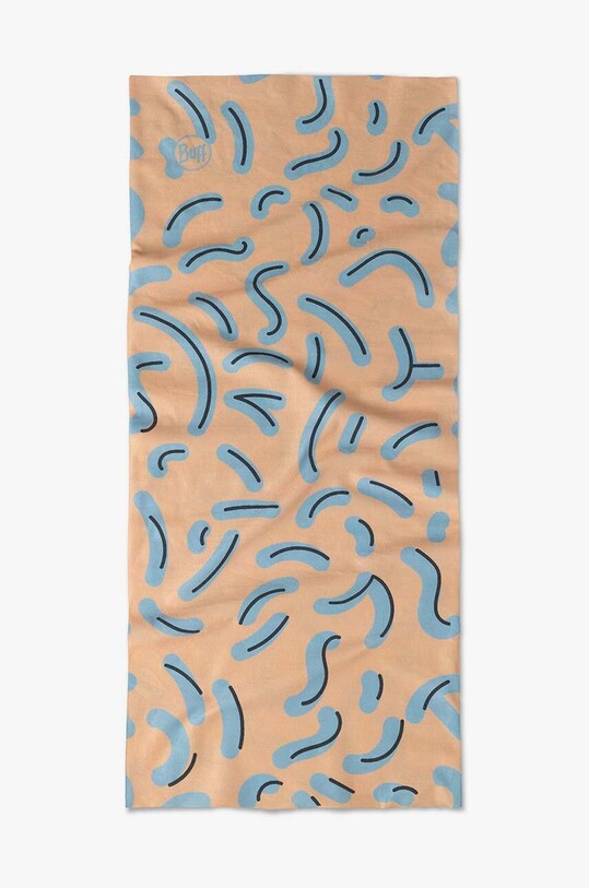 Buff fular împletit Reflective 133668.555 bej SS24