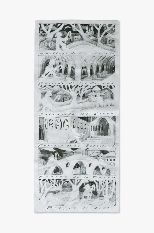 Buff komin Coolnet UV 134428.937 szary SS24