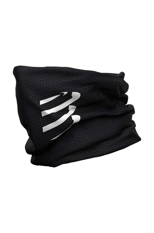 Кръгъл шал Compressport 3D Thermo UltraLight Headtube трикотаж черен CU00007B