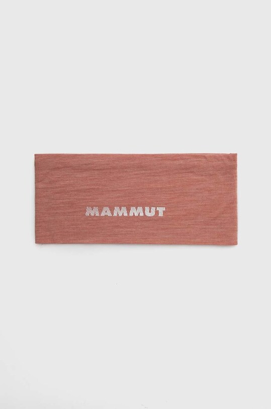 Mammut opaska na głowę Tree Wool outdoor różowy 1191.01930