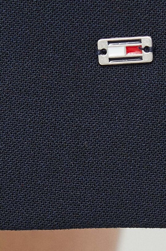 Suknja Tommy Hilfiger mornarsko plava WW0WW40515