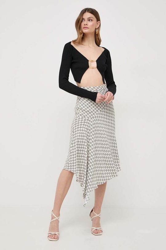Elisabetta Franchi spódnica GO00841E2 biały SS24