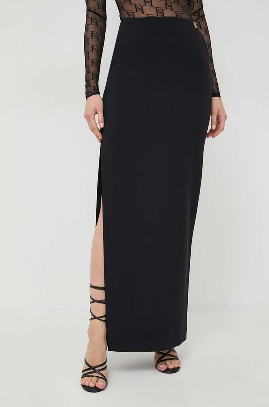 Elisabetta Franchi spódnica z elastanem czarny GO01241E2