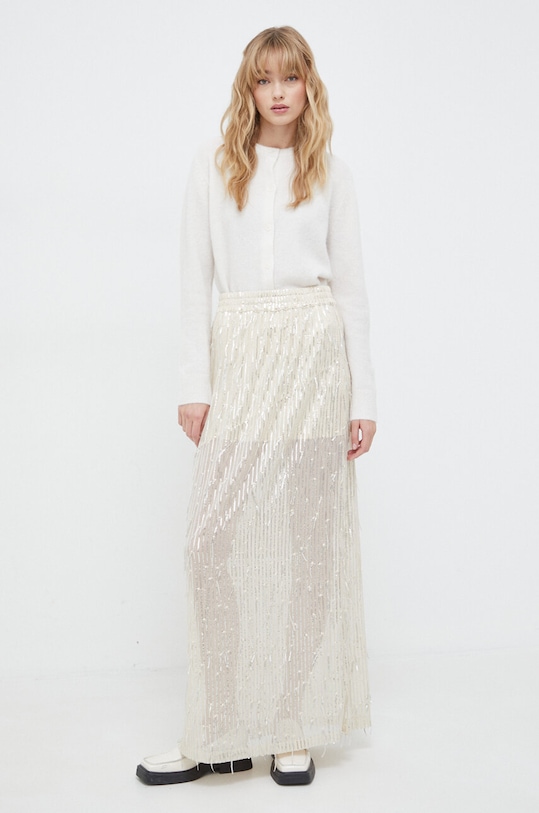 Sukně Herskind Nilla maxi béžová 5000989