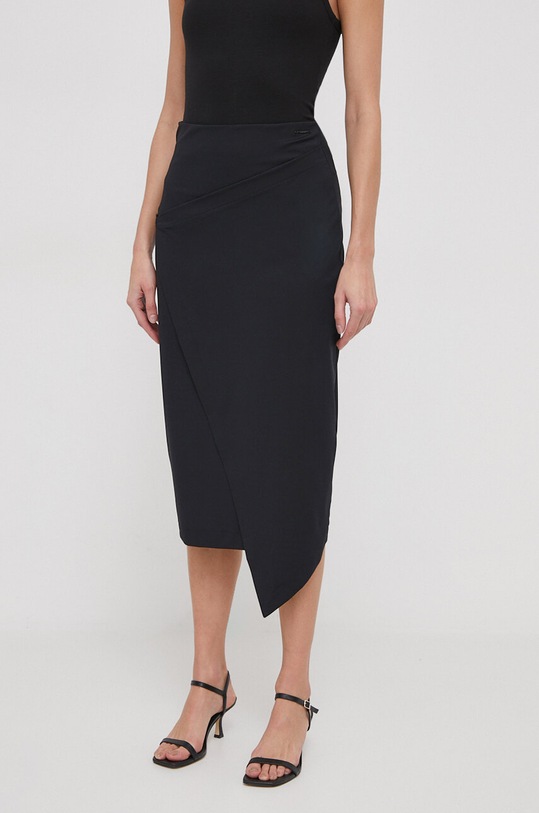 Sukně Calvin Klein K20K206808 černá SS24