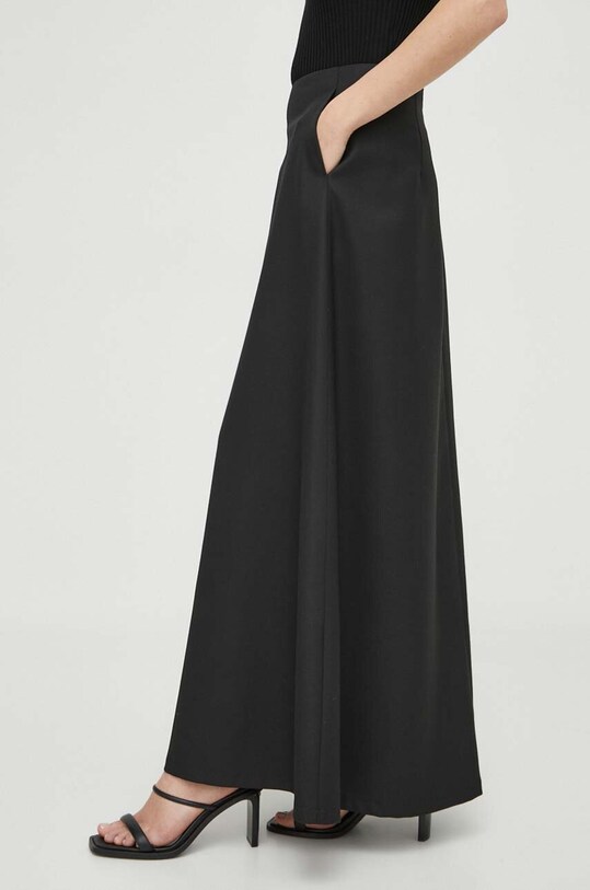 By Malene Birger fusta uni negru Q71447027