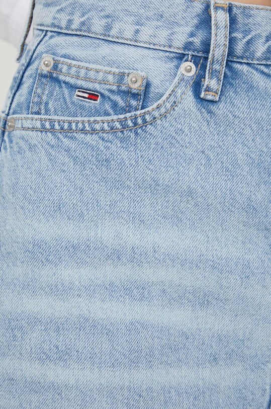 Tommy Jeans spódnica jeansowa niebieski DW0DW17217