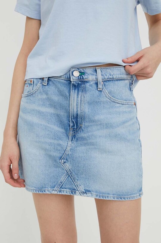 Джинсовая юбка Tommy Jeans DW0DW17219 голубой SS24