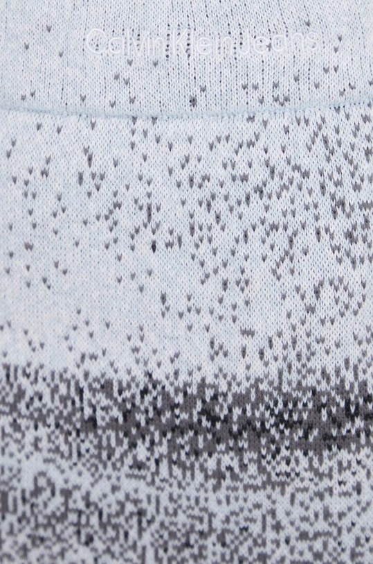 Bavlnená sukňa Calvin Klein Jeans modrá J20J222923