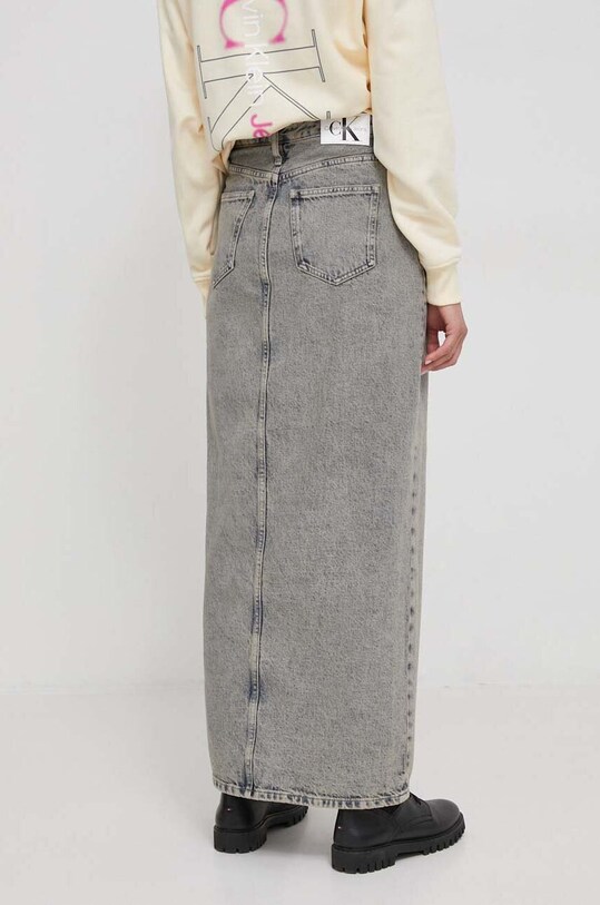 Odzież Calvin Klein Jeans spódnica jeansowa J20J222869 niebieski