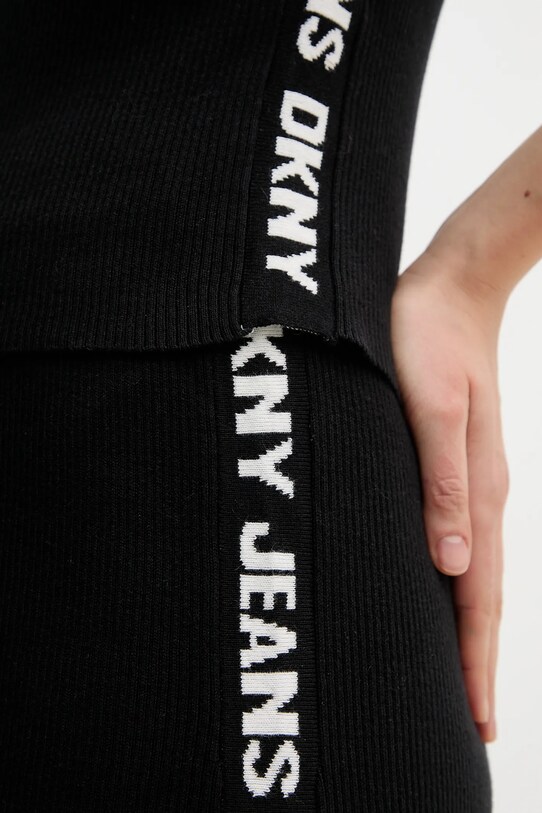 Dkny spódnica czarny DJ4R0117
