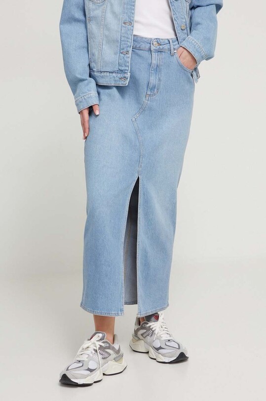 Τζιν φούστα Chiara Ferragni casual μπλε 76CBE842