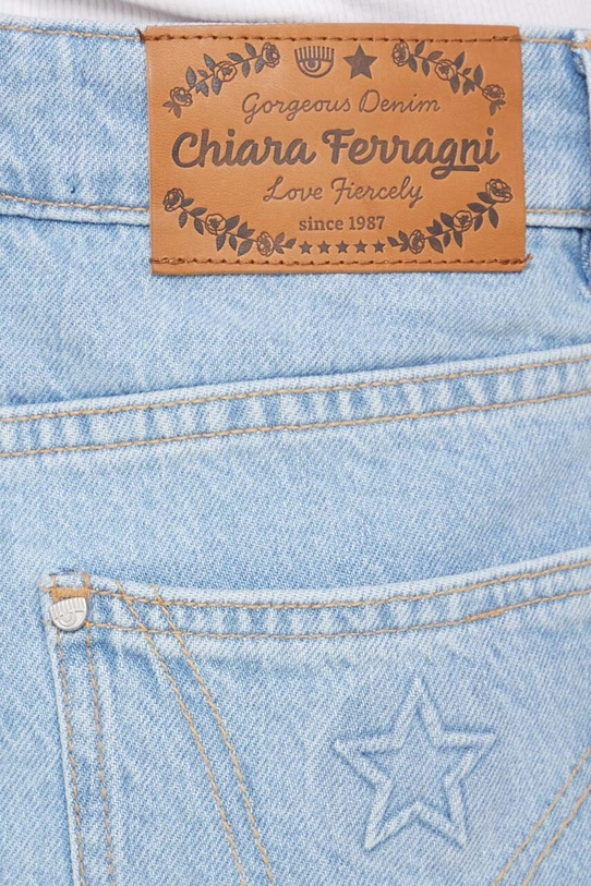 Chiara Ferragni fustă din denim albastru 76CBE842