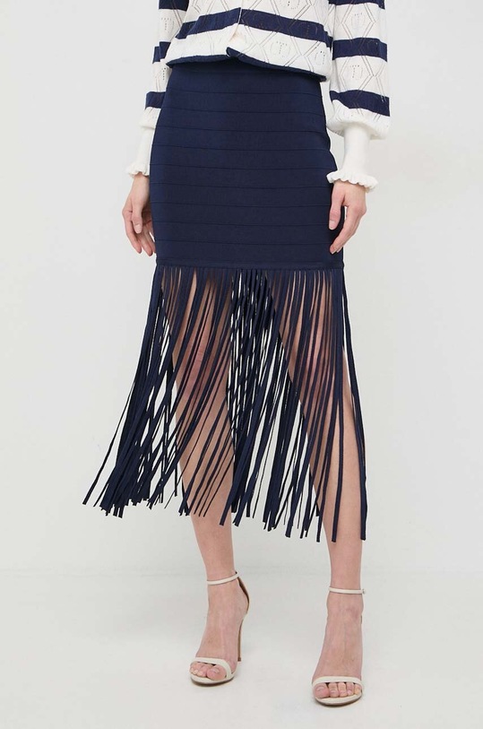 Twinset fusta midi bleumarin 241TP3351