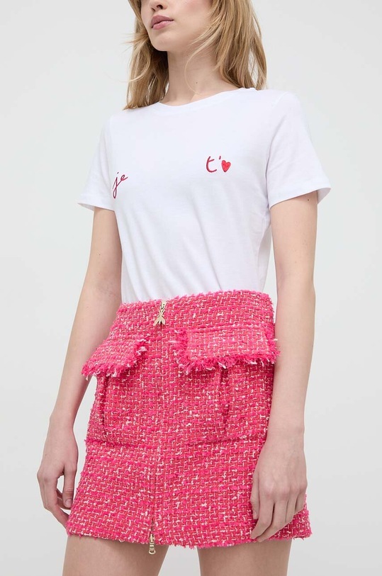 Patrizia Pepe spódnica casual różowy 8G0402.A376