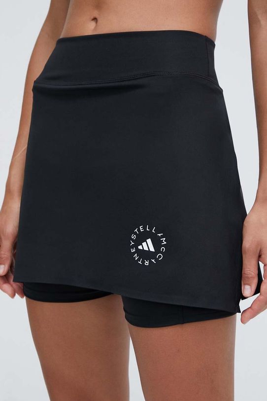 adidas by Stella McCartney fustă sport negru IN3644