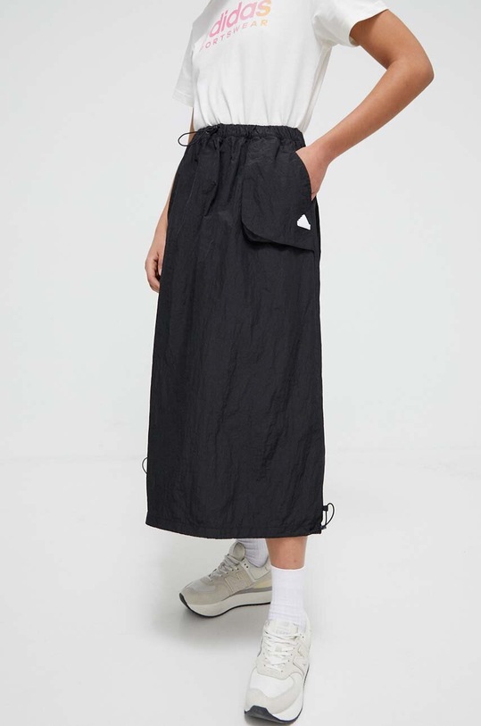 Sukňa adidas látka čierna IQ4834