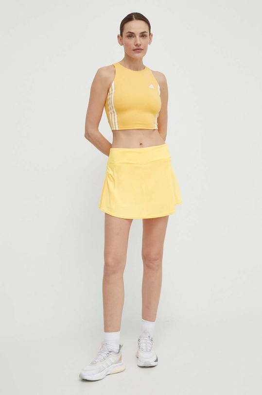 adidas Performance fustă sport IS7248 galben SS24