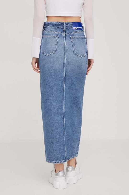 Odzież Karl Lagerfeld Jeans spódnica jeansowa 240J1201 niebieski