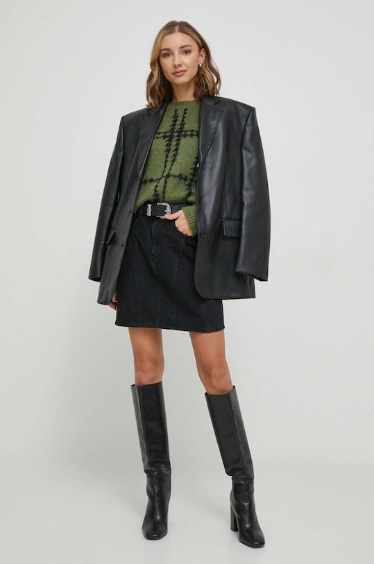 Pepe Jeans spódnica jeansowa LILLY DECO PL901074 czarny SS24