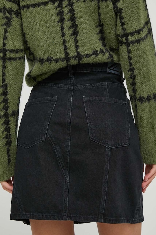 Одяг Джинсова спідниця Pepe Jeans LILLY DECO PL901074 чорний