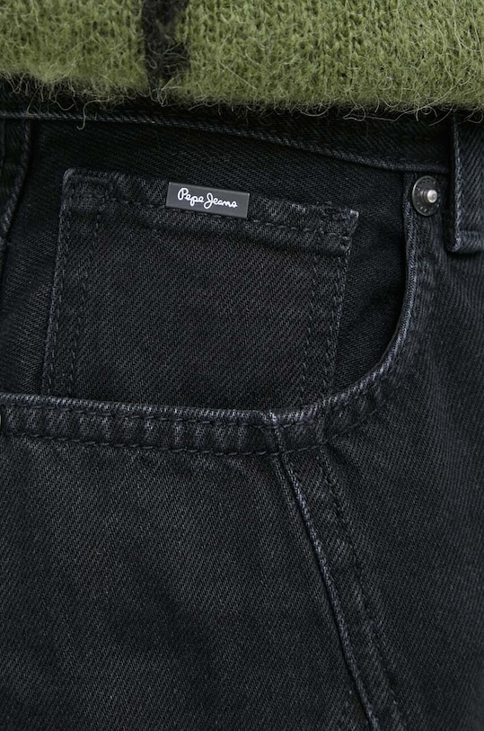 Pepe Jeans spódnica jeansowa LILLY DECO PL901074 czarny