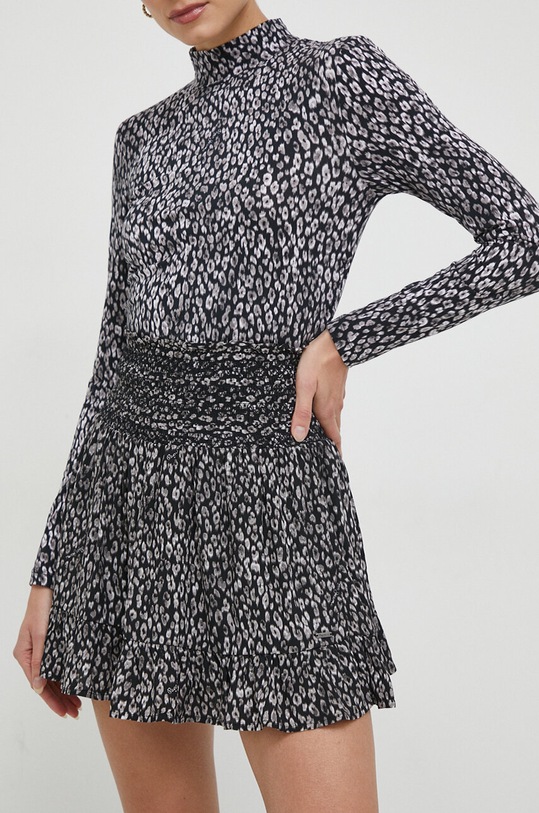 Pepe Jeans fusta animal negru PL901089