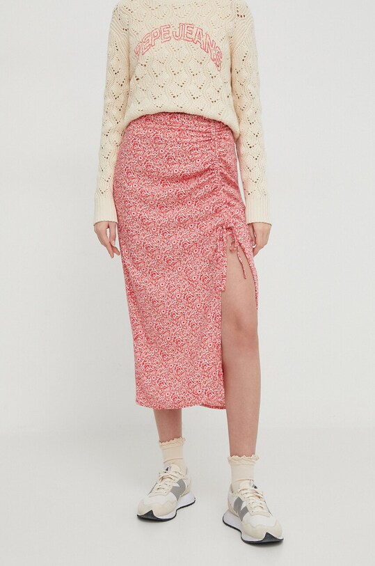 Pepe Jeans spódnica BLAKE casual czerwony PL901090