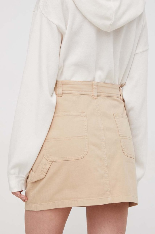 Odzież Pepe Jeans spódnica BECKY PL901091 beżowy